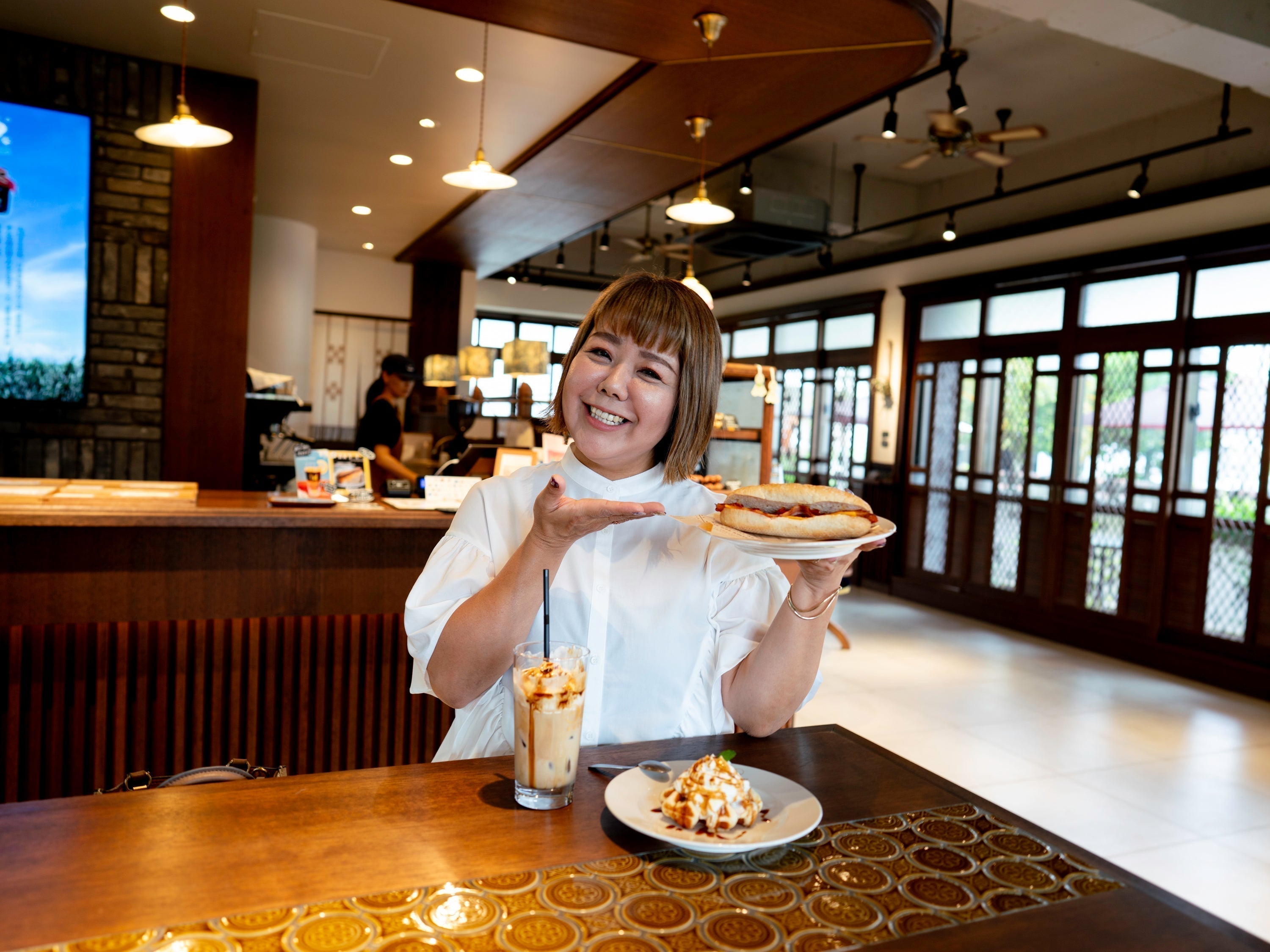 第178走者、保田盛道代さん