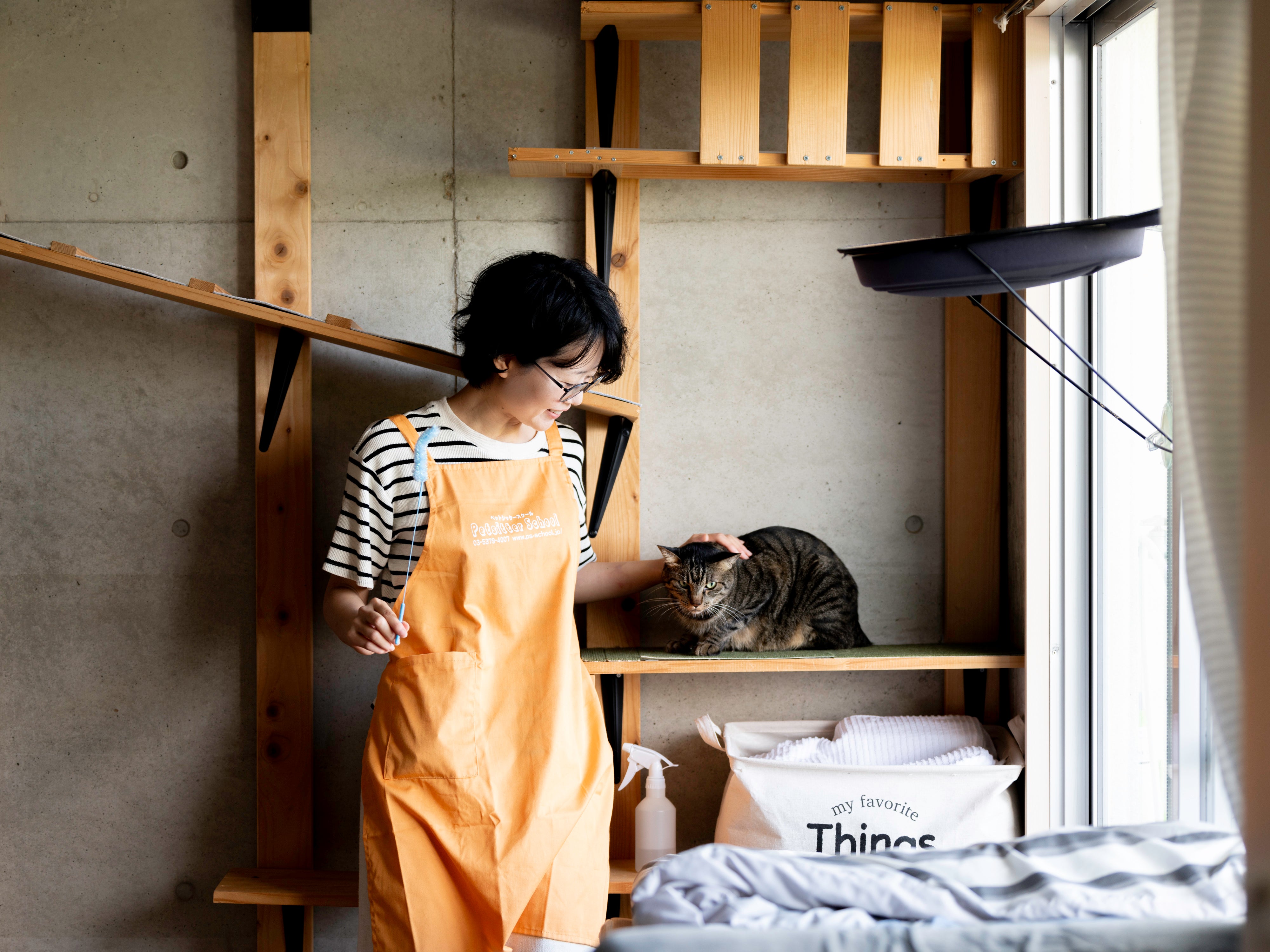 「ペットのお世話、おまかせください!」