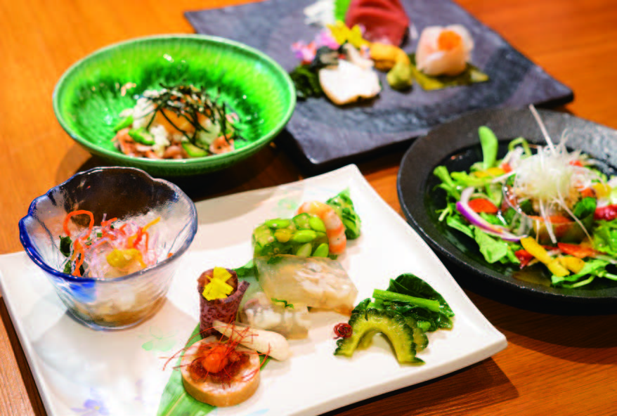 石垣島の豊かな食材を割烹料理でいただく